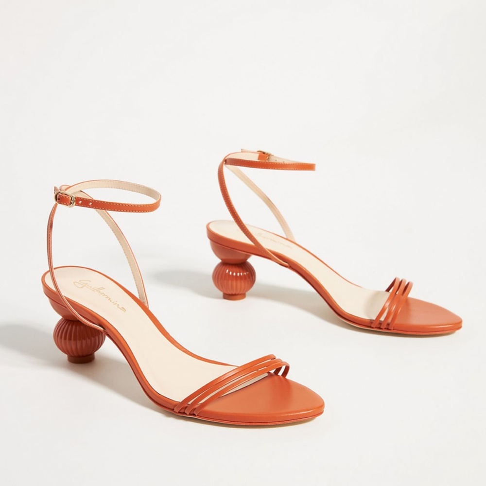Guilhermina Sculptural Heeled Sandals